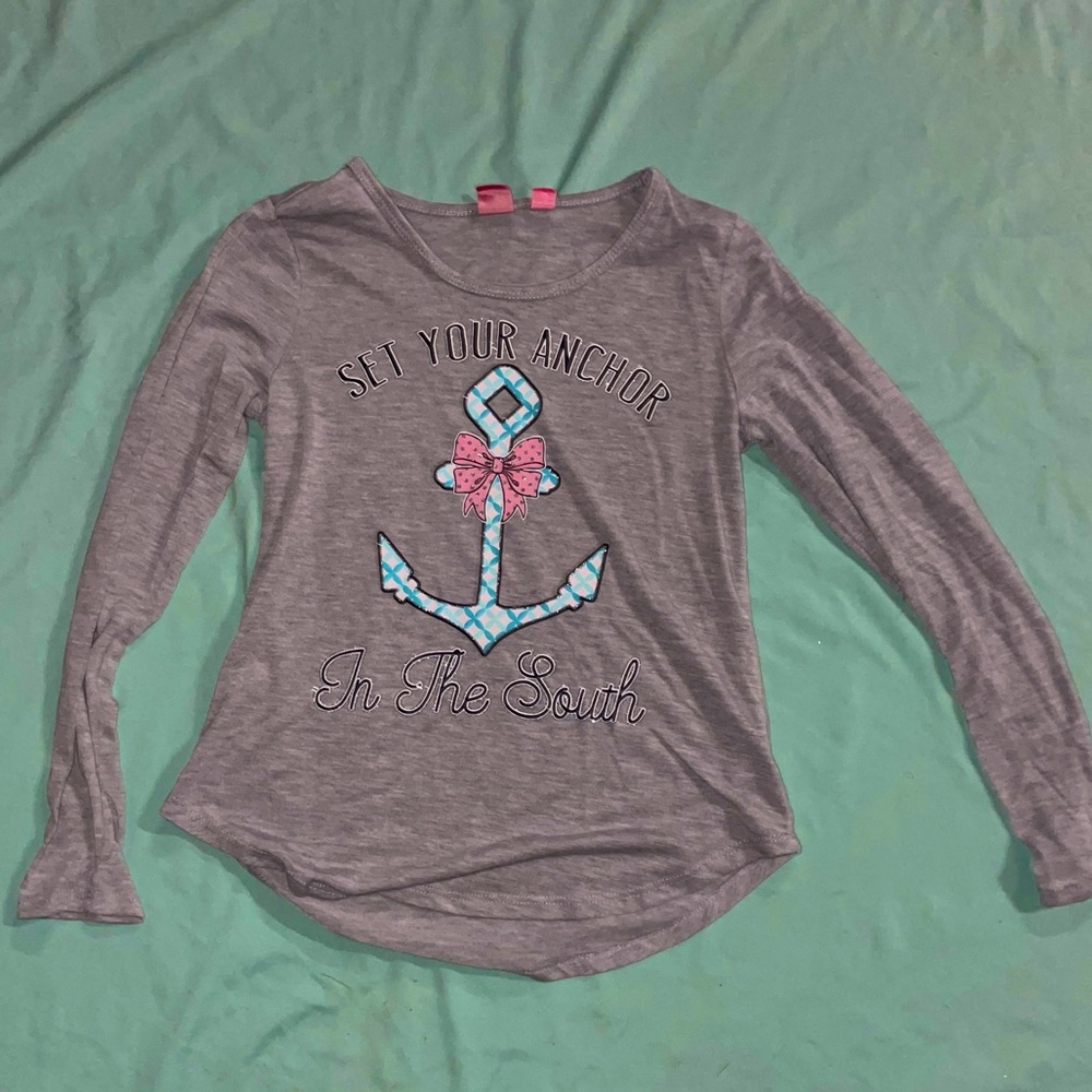 Authentic JK girls, grey, girls large